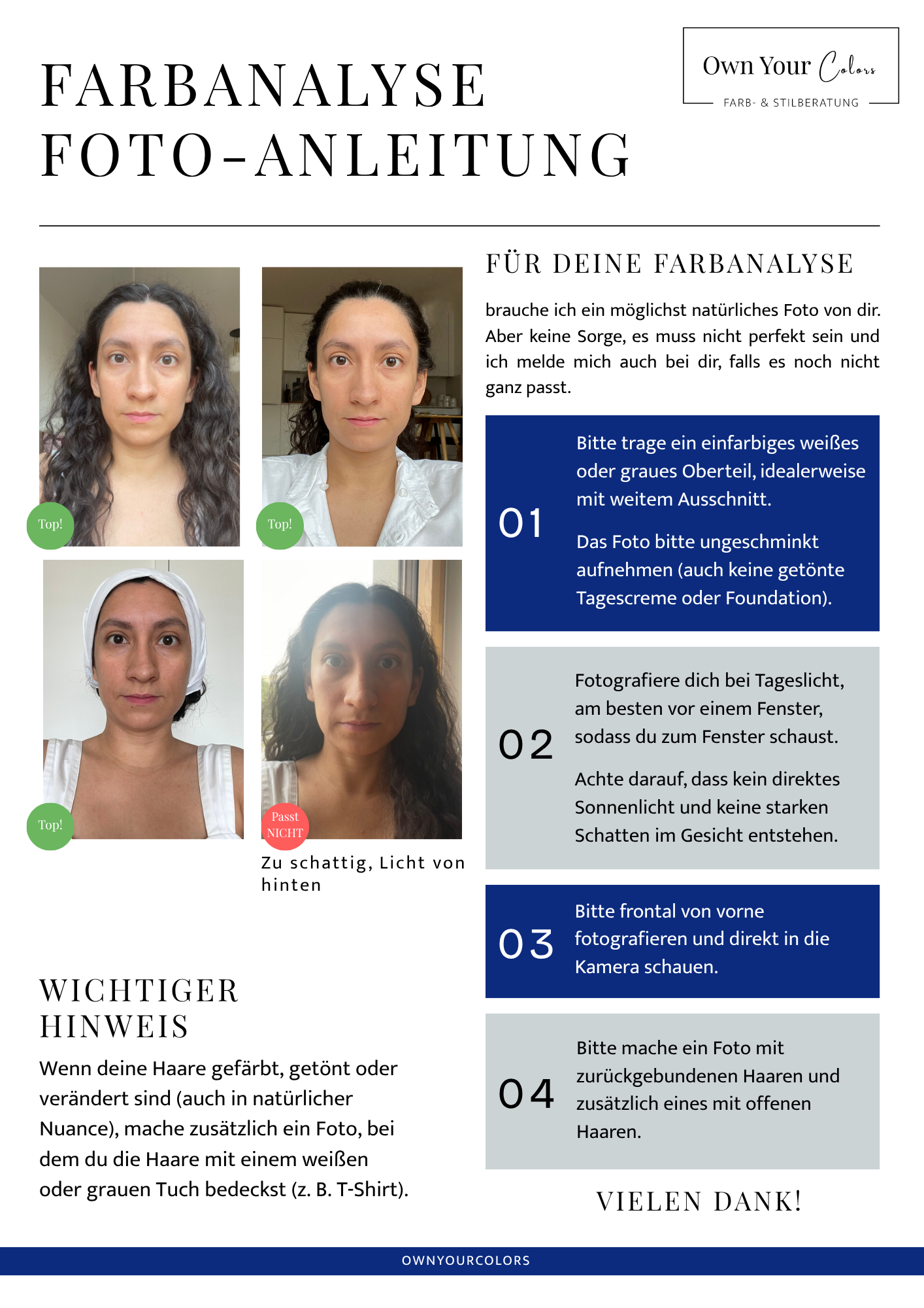 Online-Farbanalyse