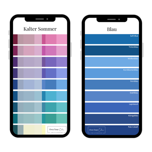 Shopping-Farbpalette (digital)