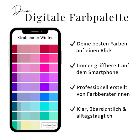 Shopping-Farbpalette (digital)