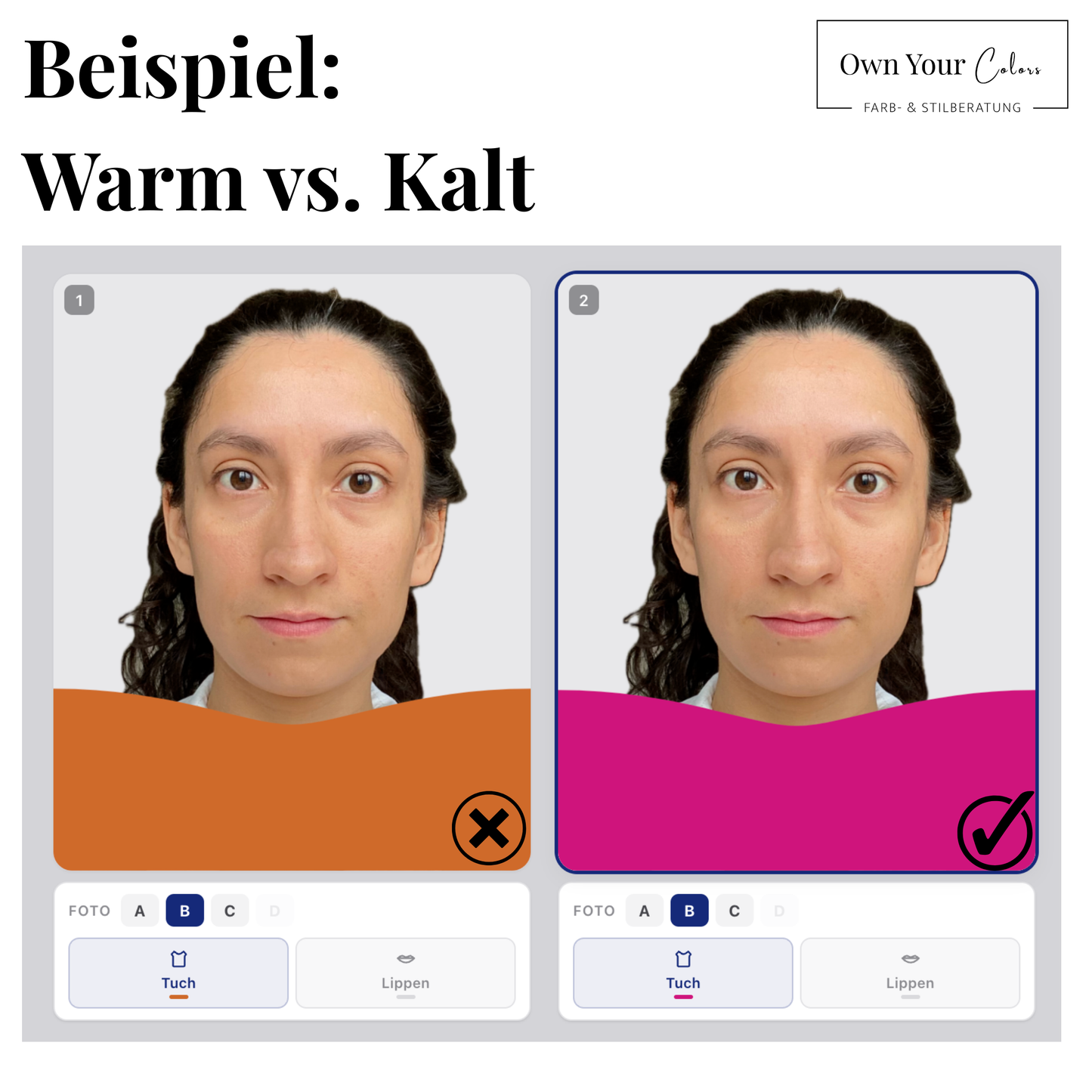 Online-Farbanalyse
